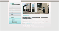 Desktop Screenshot of magetarmklinikken.no
